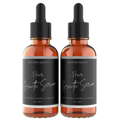 Rennora Hair Growth Serum bottle close-up for daily scalp nourishment