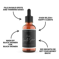 Rennora Hair Growth Serum texture close-up reveals lightweight oil