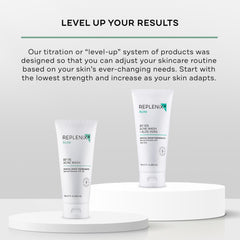 Replenix aloe vera soothing ingredients highlighting calming formula