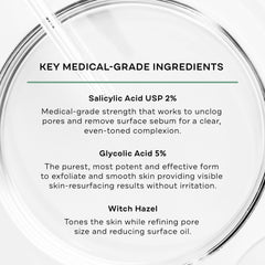 Replenix Gly-Sal Clarifying Acne Pads daily-use design near mirror.