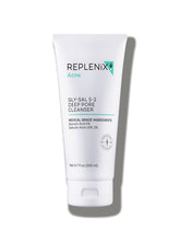 Replenix Gly-Sal Deep Pore Face Wash bottle with silky lather for refined pores