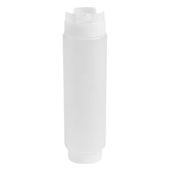 Restaurantware FIFO bottle dispensing-cap, precise control for sauces and dressings.