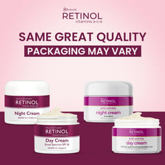 LIVAURA Retinol crema noche en frasco, hidratación nocturna para piel suave