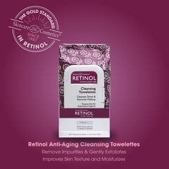 Retinol LIVAURA: toallitas exfoliantes diarias para una piel más suave.