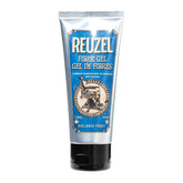 REUZEL Fiber Gel: botella frontal, fijación firme y aspecto natural.