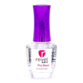 Revel Nail: capa base para polvo de inmersión mejora adherencia y acabado suave.