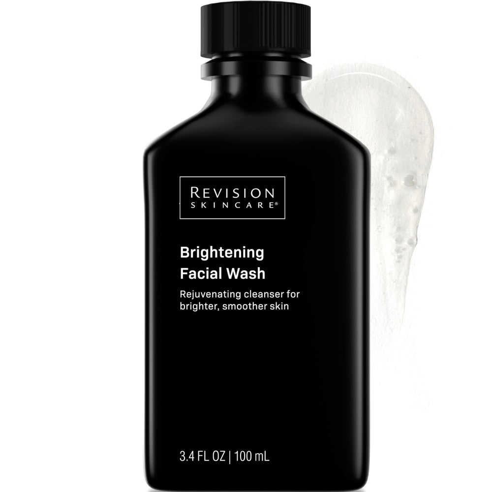 Revision Skincare Brightening Facial Wash bottle front view for daily cleansing and pore refinement
