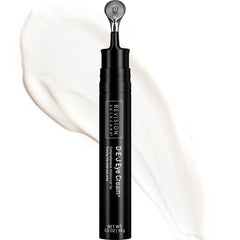 Revision Skincare D·E·J Eye Cream jar close-up showing rich texture for hydration.