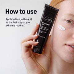 Intellishade Clear SPF 50 swatch on skin demonstrates sheer, non-greasy coverage.