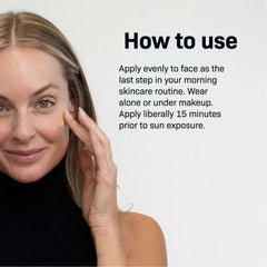 Sheer mineral tint from Intellishade Matte SPF 45 blending into skin tone