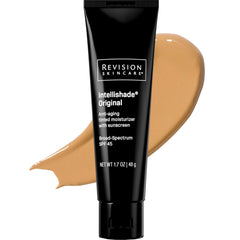 Revision Skincare Intellishade Original bottle close-up for daily tinted sunscreen
