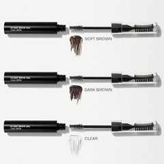 RevitaLash Hi-Def Brow Gel Soft Brown swatch builds color for natural definition