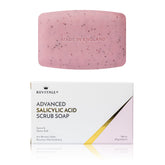 REVITALE packaging for the Advanced Scrub Soap shows premium design and easy daily use.