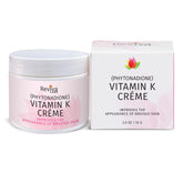 Reviva Labs Vitamina K crema envase 2oz para cuidado facial suave