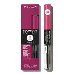 Clear gloss topcoat adds moisture and shine over lipcolor by Revlon