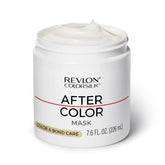 REVLON ColorSilk After Color Care Mask bottle pour for vibrant color protection