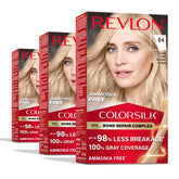 REVLON ColorSilk bond repair bottle highlights healthier-looking color