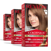 Revlon ColorSilk Bond Repair Box with color kit and bond repair for stronger hair