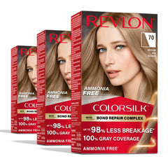 Revlon ColorSilk bottle pour for easy, mess-free color application