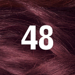 Revlon ColorSilk Burgundy box open showing color-mix jar for smooth application.