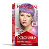 Revlon ColorSilk Digitones pastel lavender box for home color with vivid shade options