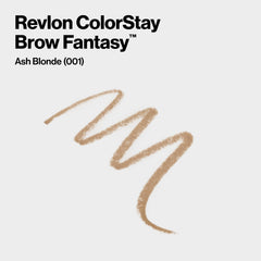 REVLON ColorStay Brow Fantasy: aplicación cejas naturales para un look sutil y definido.
