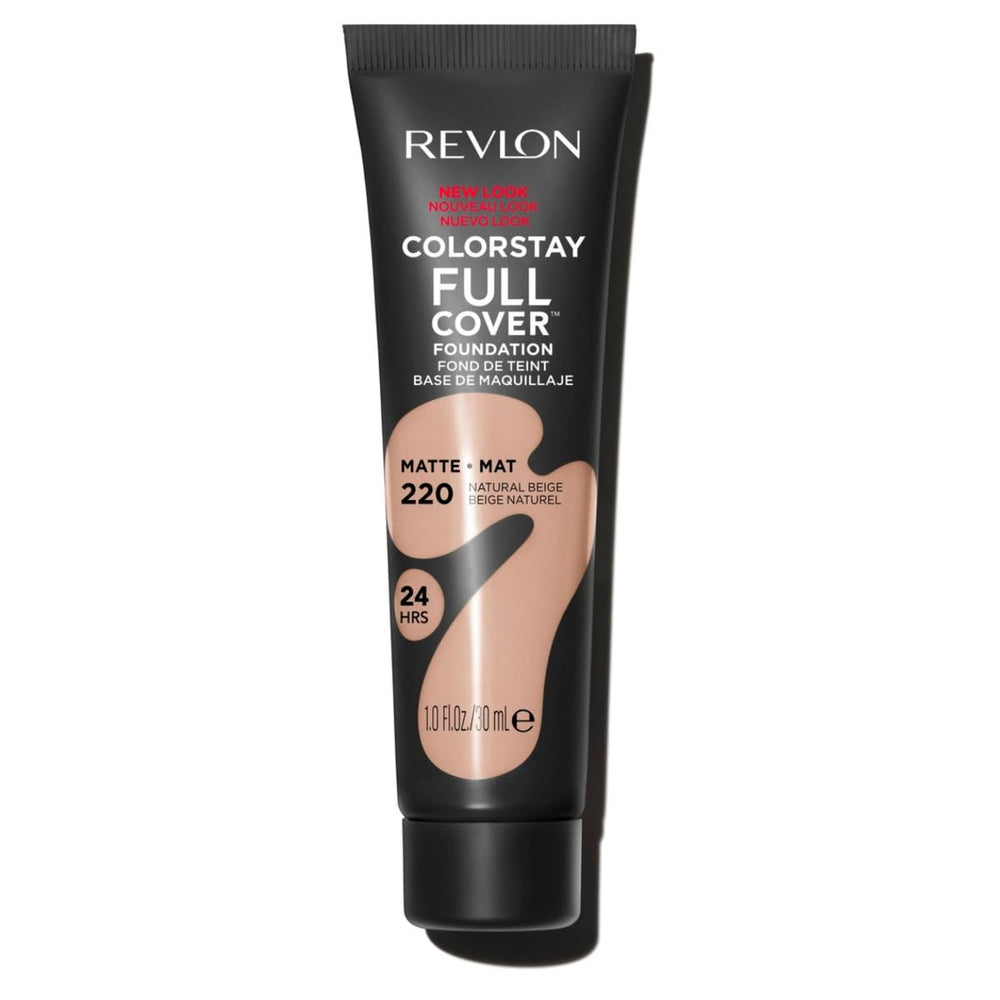 Revlon ColorStay cobertura total con acabado mate para piel normal o seca, uso diario.