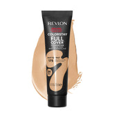 REVLON ColorStay Full Cover fundación textura mousse para acabado suave y cubriente