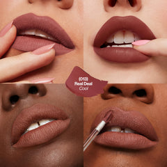 REVLON ColorStay Limitless Matte Lipstick con aplicador ergonómico para precisión.