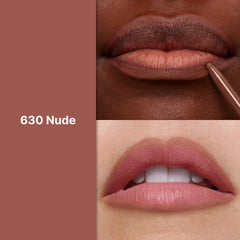 Close-up of REVLON ColorStay Lip Liner showing precise definition.