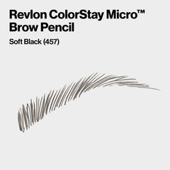 REVLON ColorStay tip close-up highlighting hair-like strokes for natural definition