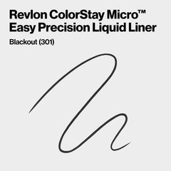Aplicador de fieltro preciso de Revlon ColorStay Micro para líneas definidas y cómodo uso.