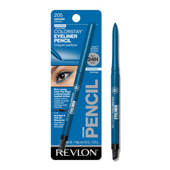 Revlon ColorStay Pencil Waterproof Eyeliner sapphire shade for long-lasting blue definition