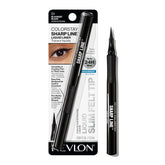 Revlon ColorStay Sharp Line tip provides precise jet-black definition
