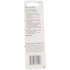Revlon Emeryl File soft tip cleans under nails for neat prep.