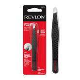 REVLON Expert Slant Tweezer with aligned tips for precise tweezing.