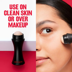REVLON Face Roller used during quick on-the-go touch-ups