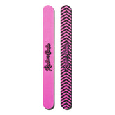 REVLON File On Nail Shaper in pink Live Boldly, two-sided for shaping and smoothing nails.