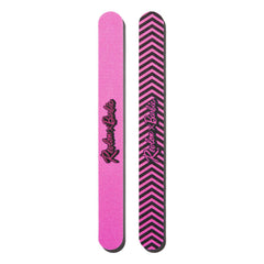 REVLON File On Nail Shaper in pink Live Boldly, two-sided for shaping and smoothing nails.