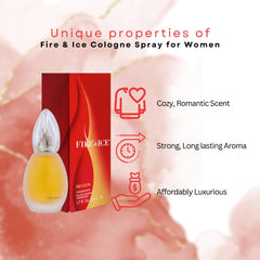Revlon Fire & Ice packaging box showing classic designer fragrance.