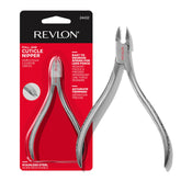 REVLON Full Jaw Cuticle Nipper close-up with precise blades for neat trimming.