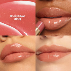 REVLON Glass Shine Balm facilita una aplicación suave para labios hidratados.