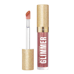 REVLON Glimmer Gloss, aplicador grande para aplicar color uniforme y brillo intenso.