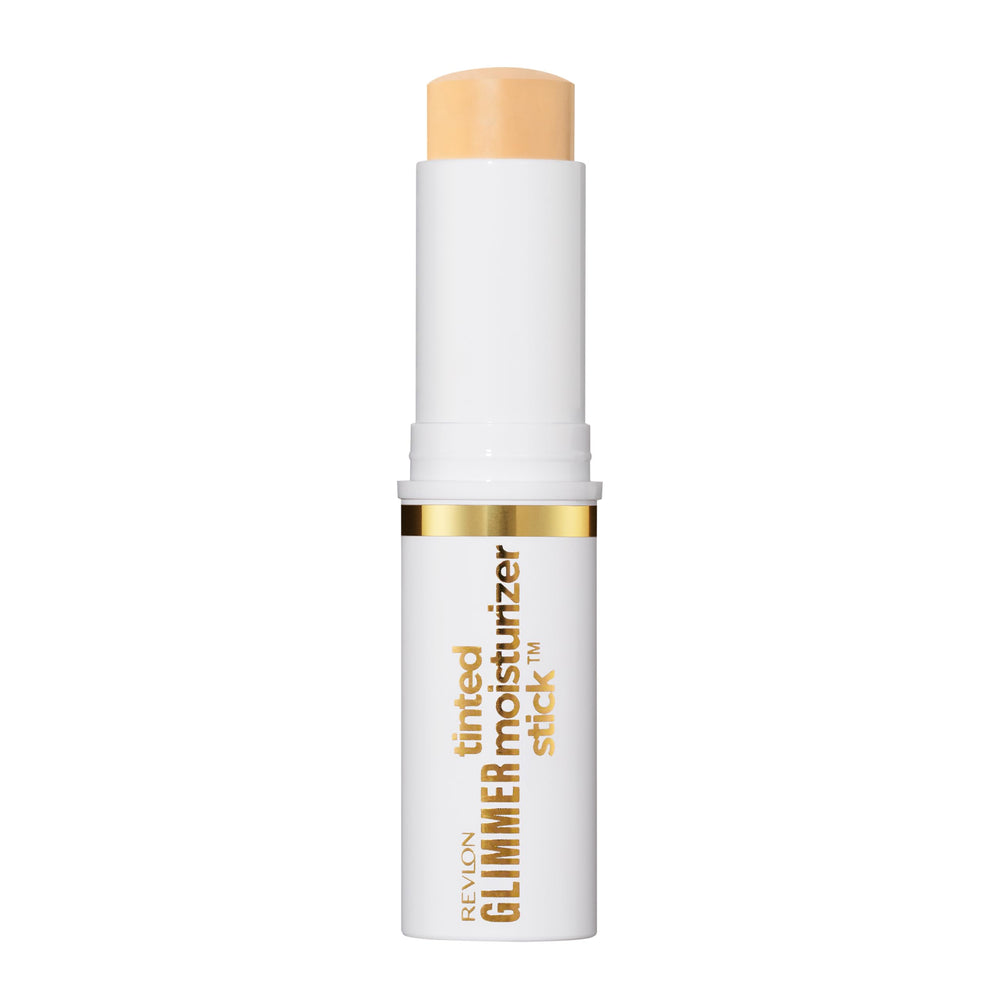 REVLON Glimmer Stick para rostro, empaque compacto para retoques en cualquier lugar.