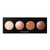 Revlon Illuminance Creme Shadow palette with four coordinated shades for versatile looks.