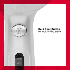 REVLON infrared hair dryer ionic technology speeds drying while boosting shine.