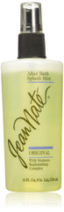Revlon Jean Nate after bath splash bottle highlights citrus scent and skin-softening benefit