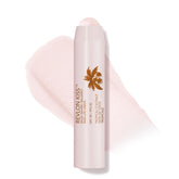 REVLON Kiss Tinted Lip Balm Tropical Coconut swatch with SPF 20 for smooth hydration