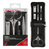 Revlon Men's Series safety scissors with rounded tips for safe grooming.