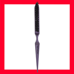 REVLON Perfect Style Teasing Brush Purple sectioning view demonstrates precise parting capability